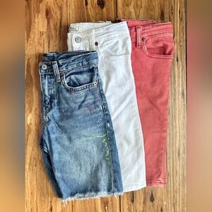 Three Pairs of Polo Shorts
